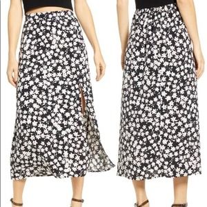 Leith Floral Midi Skirt